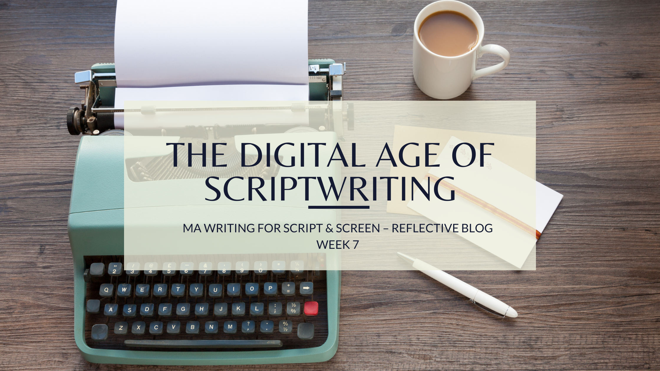 Scriptwriting in the digital age